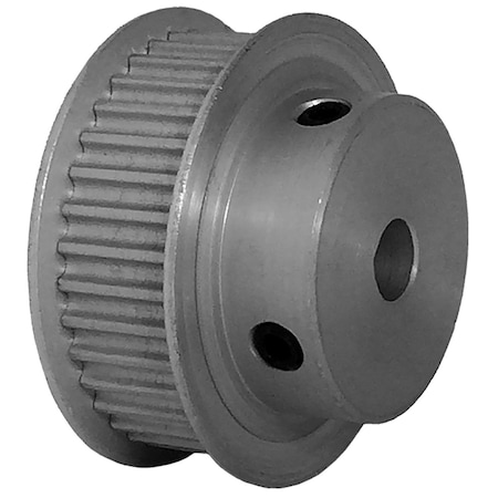 B&B Manufacturing 36-3P09M6FA6, Timing Pulley, Aluminum, Clear Anodized, 36-3P09M6FA6